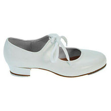 Load image into Gallery viewer, White Childrens and Adults Timestep Tap Shoe
