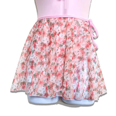 Aurora Girls Floral Wrap Dance Skirt