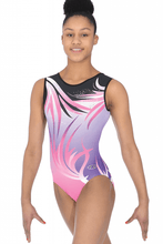 Load image into Gallery viewer, Faith Sublimated Gymnastics Leotard
