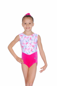 Girls Sleeveless Gymnastic Leotard