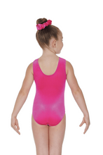 Load image into Gallery viewer, Girls Sleeveless Ribbons Gymnastics Leotard
