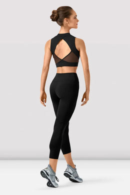 Ladies Rayna Zipper Crop Top
