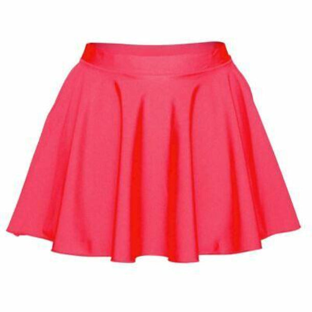 Red Girls Circular Dance Skirt