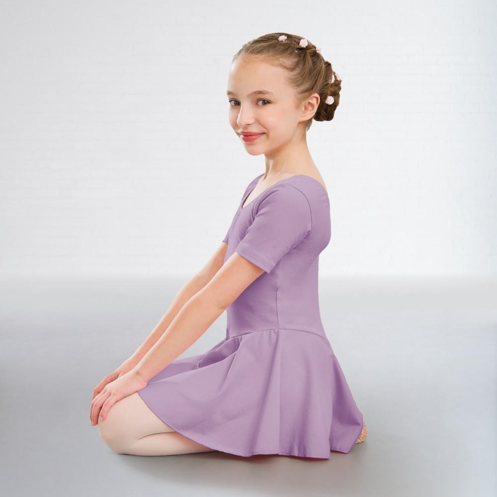 Hannah Skirted Cap Sleeve Leotard