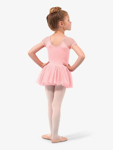 Childrens Dora Cap Sleeve Tutu Leotard