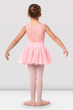 Load image into Gallery viewer, Pink Girls Coralina Sweetheart Tank Tutu Dress Back view
