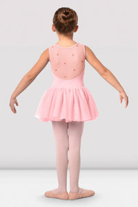 Pink Girls Coralina Sweetheart Tank Tutu Dress Back view