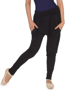 Ladies Elastic Tapepkt Harem Pant