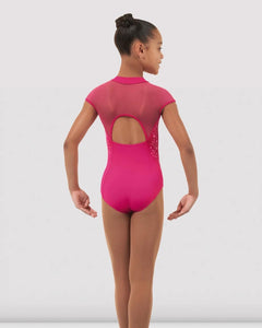 Childrens Vanessa Zipper Front Leotard