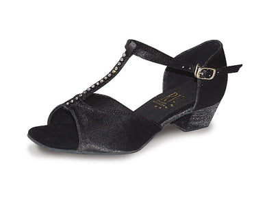 Black Childrens and Adults Ballroom Shoe