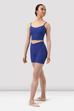 Load image into Gallery viewer, Ladies Mirella Chevron V Front Shorts and Camisole Crop Top
